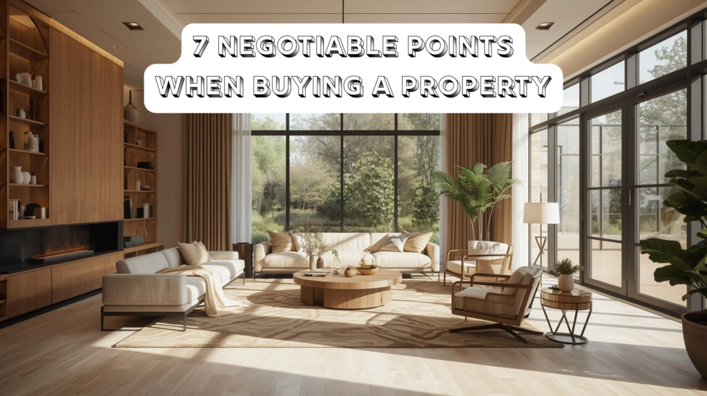 7 aspects négociables lors de l’achat d’une maison